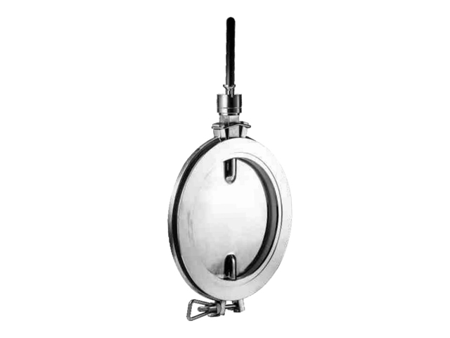 Manual operation Remove butterfly valve quickly